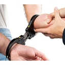 ASP - Handcuffs Hinge Ultra Plus Steel 1Pawl (Yellow Tactical)